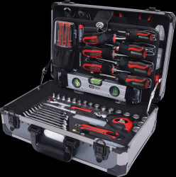 911.0665 3/8" universal tool kit, 165 pieces