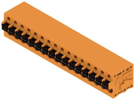 Weidmüller 1330870000 Zaciski śrubowe 2.5 mm² Ilość styków 16 pomarańczowy 15 szt.