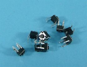 TACT SWITCH 4,5x4,5mm h=3,8mm