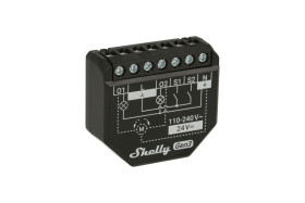 Inteligentny przekaźnik; Shelly; 2PM Gen3; WiFi; Bluetooth; 2 stykowy; z pomiarem mocy