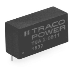TracoPower TBA 2-2411 Converter 2W 1 Output 400mA DC-DC Converters