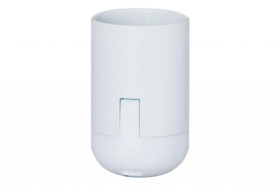 Oprawka termoplastyczna E27-6 - biała 4A, 250V