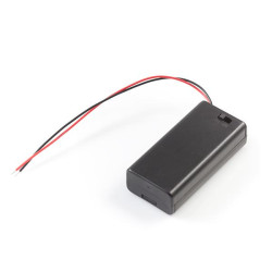 Sparkfun Battery Holder 2xAA with Cover and Switch