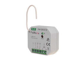 Radiowy Sterownik Rolet 230V Do Puszki Montażowej 60 85÷265V AC/DC multifunkcyjny do montażu podtynkowego FW-STR1P-P F&F FILIPOW