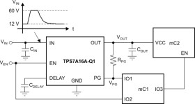 Automotive, 100-mA, off-battery (60-V), ultra-low-IQ, low-dropout voltage regulator with power good