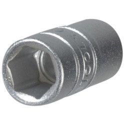 Teng M140508 Hexagon Socket 6 Point Regular 1/4in Drive 8mm