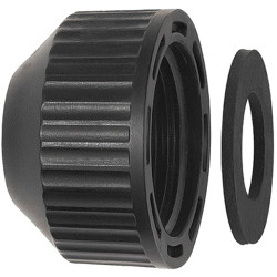 Thread reducer, L 21 mm, 16 bar, POM, for pipe systems, 136519