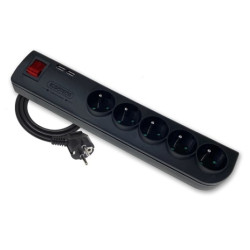 Przedł. 5gn+uz+wył 3m+ 2xUSB PSU-503W-2 ELGOTECH