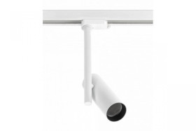 Oprawa na szynoprzewód 1-fazowy GROSSO GU10 max.20W AC220-240V IP20 okrągła biały XLT-GRSGU10OB-NB