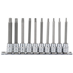 Draper Expert 16333 3/8&quot; Sq. Dr. TX-STAR&#xAE; Security Socket Bit Set (10 Piece)