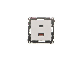 SIMON 55 Ładowarka USB C+A 30W 230V jasnoszary mat TEC2CAQ.01/114 KONTAKT SIMON