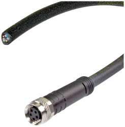 Przewód połączeniowy LED2WORK 200100-25 czarny 1 szt.