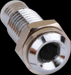 RTM3030 Led holder for 3 mm LEDs, chrome