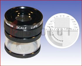 Lupa stołowa z podziałką M1210-4 x10 prod. jap.