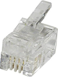 złącze męskie proste RJ10 econ connect MPL44R 1 szt.