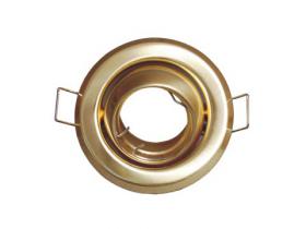 Oprawa halogenowa, OH18 złoty mat,