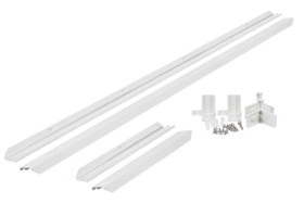 Ramka natynkowa do Panel LED 120x30 biała LOP902W