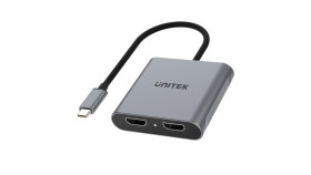 Unitek Adapter Usb-C Na 2X Hdmi 4K Mst