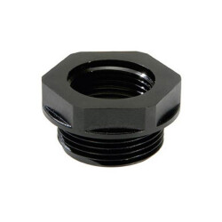 Wiska 10064725 EX-KRM 25/20 Black Plastic Thread Adaptor