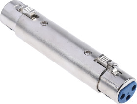 Adapter AV Żeńskie XLR (1) na Żeńskie XLR (1)