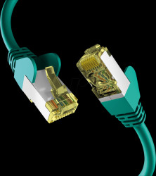 EC020200080 Patch cable, Cat.6a, S/FTP PiMF, 3 m, green