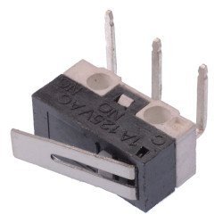 13mm Lever Subminiature Horizontal PCB Microswitch SPDT 3A
