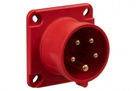 Wtyk siłowy tablicowy odbiornikowy 32A 5p /FE/ IP44