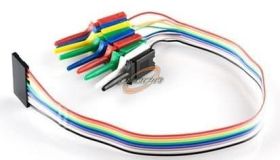 ZESTAW KABEL AWG MESKI 10PIN Z HACZYKAMI