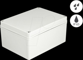 60445 Installation enclosure, waterproof to IP65, 200 x 150 x 100 mm,