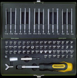 23107 Super safety and special bit set, 75 pieces
