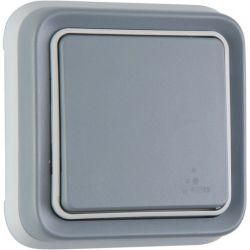 LEGRAND PLEXO Łącznik schodowy podtynkowy 10AX szary