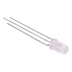 Red / Green 5mm Bi-Colour Water Clear LED 30° Common Cathode