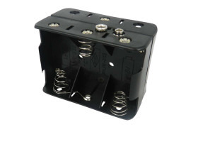 Uchwyt do baterii, x 6, maks. Ø 26.2mm, montaż zatrzaskowy