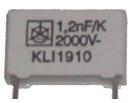 Kondensator MKT 1,2nF 2000V