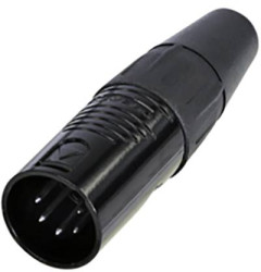 Rean AV RC5M-BAG Złącze męskie XLR złącze męskie proste Ilość styków: 5 1 szt.