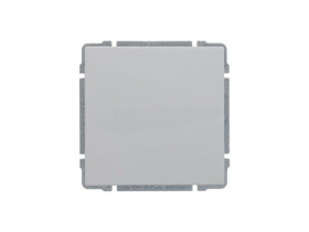 KOS 66 Łącznik pojedynczy z klawiszem bez ramki biały 660411 KOS