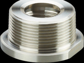 Screw-in adapter, 50 bar/5 MPa, G 1, 1 1/2&quot; NPT for pressure sensors, E33627