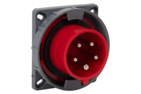 Wtyk siłowy tablicowy odbiornikowy 16A 5p /FE/ IP67