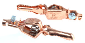 Zacisk krokodylkowy 10A Nie 8mm Mueller Electric