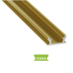 Profil LUMINES TERRA złoty 2m p/t 20x9 974520