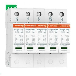 Ogranicznik przepięć Typ 2 (C) 1000V DC do 2-stringów 5-pol. Imax 40kA In(8/20) 20kA Styk pomo.83020223 STPT2-40K1000V-5Y2PVM