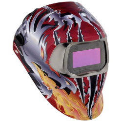 3M SpeedGlas H752420 SpeedGlas 100V Razor Dragon Welder&#x27;s Hard Hat EN 388