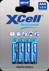 115354 Alkaline battery, AAA (micro), 4-unit blister pack