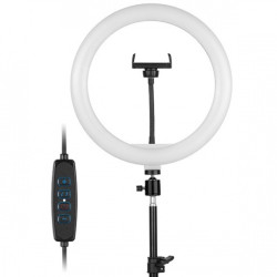 Lampa pierścieniowa RING 30cm ze statywem 210cm - Tracer