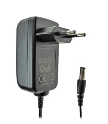 Adapter AC/DC Uwy 24V dc Iwy 500mA Złącze 2,1 x 5,5 x 12 mm, biegun dodatni w środku 12W typ wtyczki: Typ C