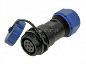 Złącze przemysłowe SP1711/S7I GN kabel ( 7P 5A)