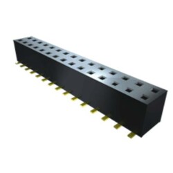 Samtec Gniazdo PCB TLE 12 -pinowe 2-rzędowe raster: 2 mm Powierzchnia Gniazdo Lutowie Kąt prosty