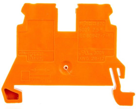 Złączka 2-przewodowa 2,5mm2 pomarańczowa 870-902