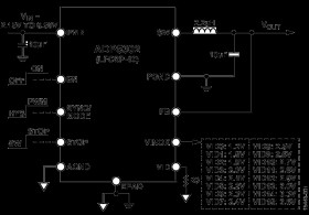 50 mA/500 mA, Ultralow Power Step-Down Regulator with Battery Voltage Monitor