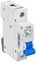 Wyłącznik nadprądowy 1P B 6A 6kA AC LC-Tec EBS9B-1B/6 LCTEC-EBS9B-1B/6